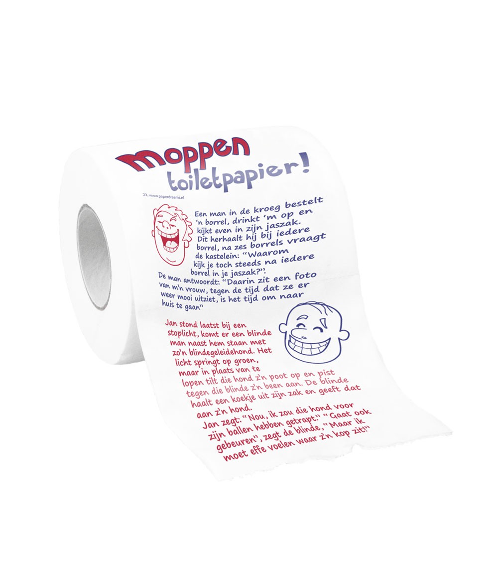 Toiletpapier Moppen