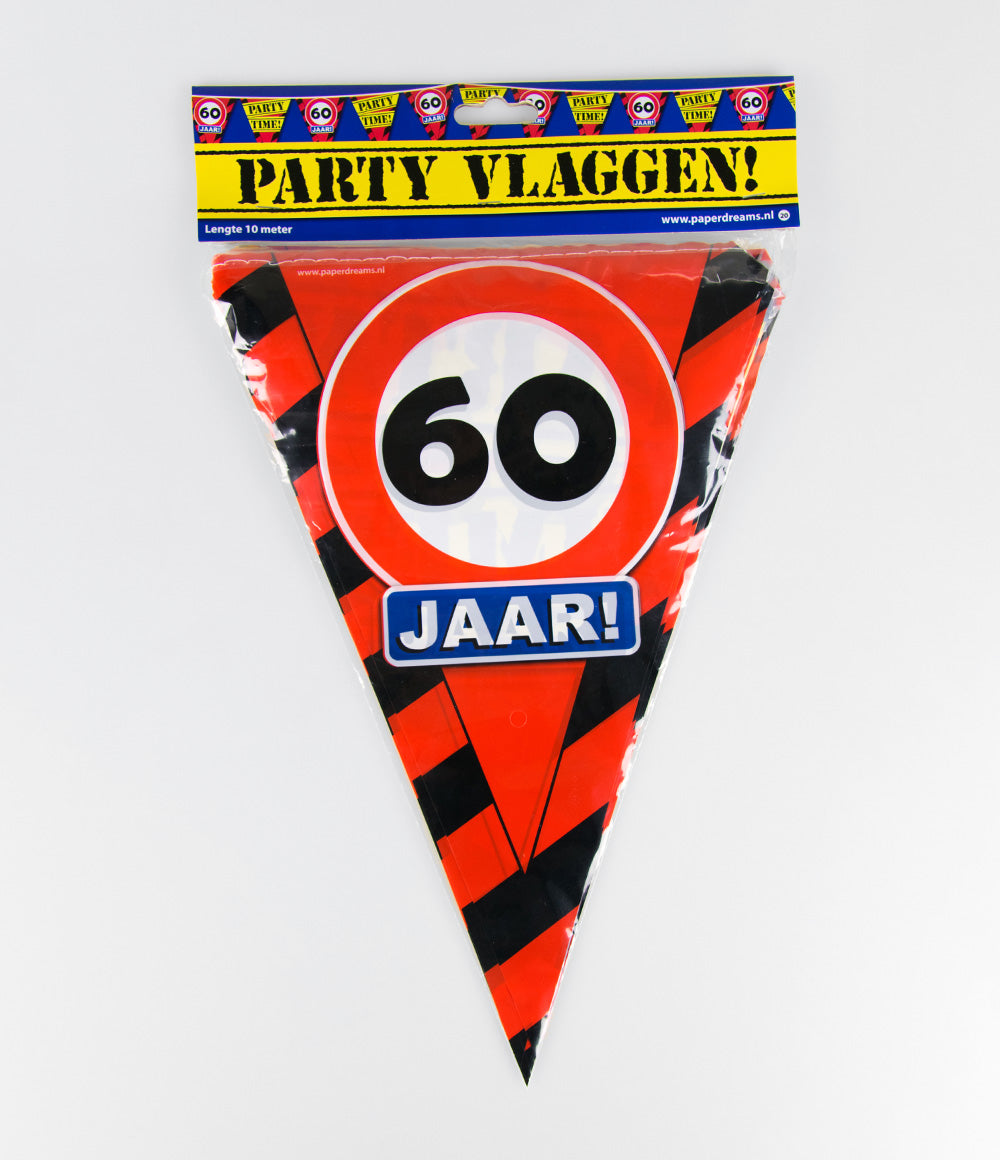 Vlaggenlijn 60 jaar Verkeersbord