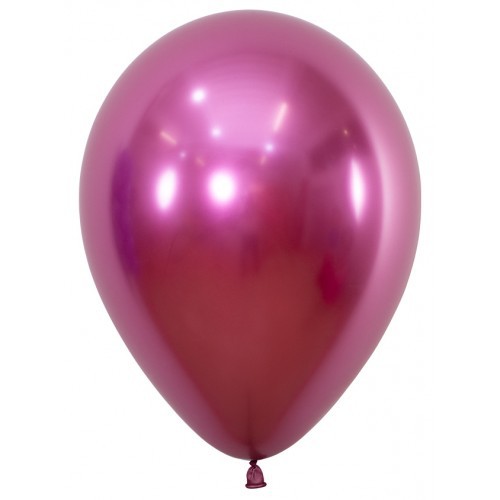 Ballon Reflex fuchsia 12cm