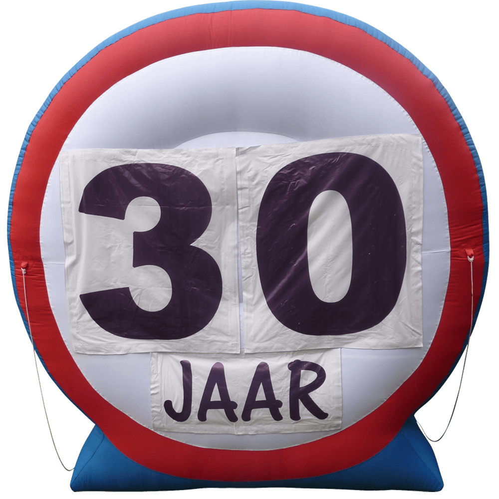 Verkeersbord Leeftijd of Jubileum