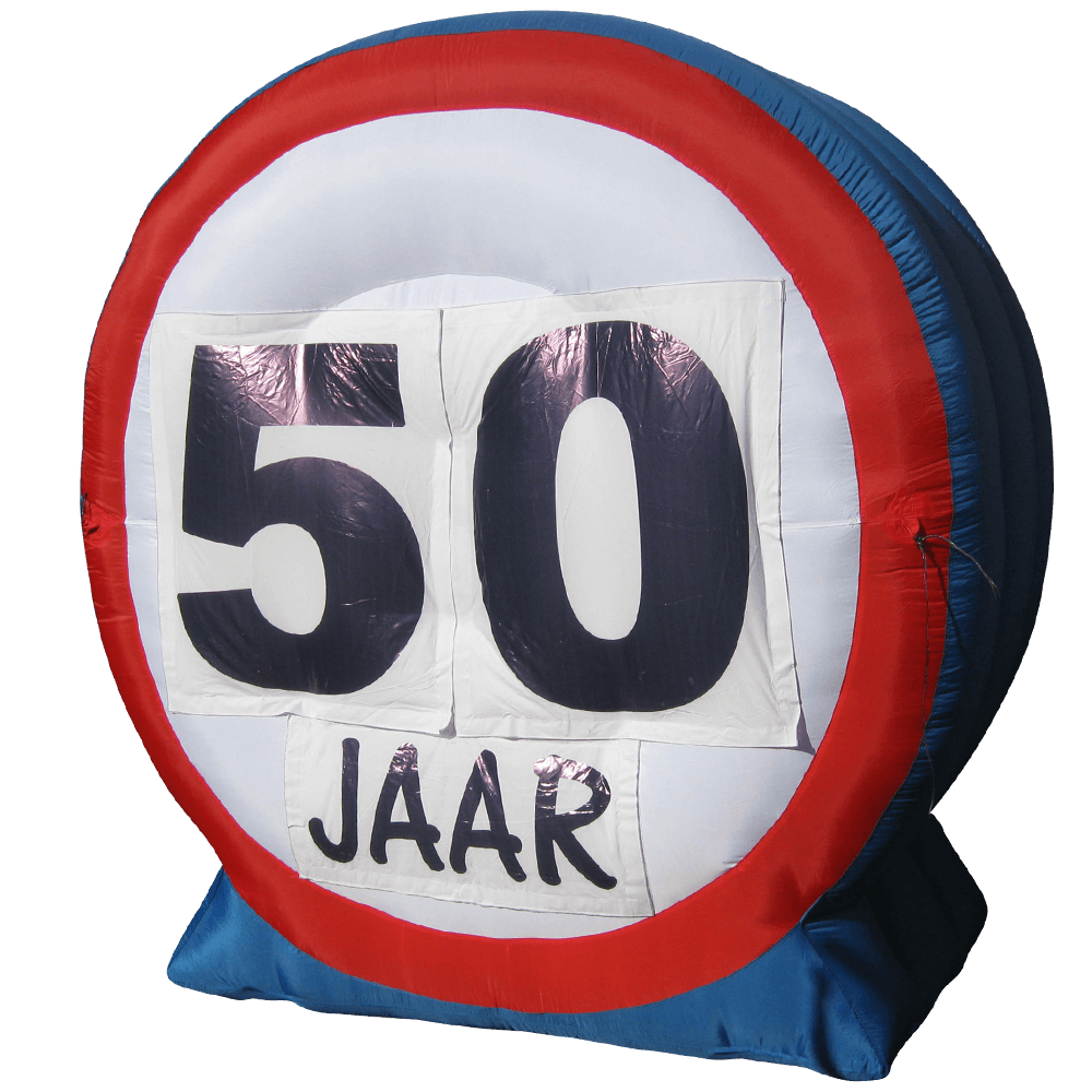 Verkeersbord Leeftijd of Jubileum