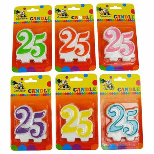 Nummerkaars 25