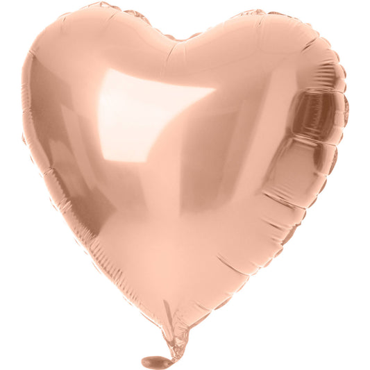 Folie ballon Rosé goud hart