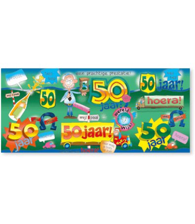 Snoepverpakking 50 jaar