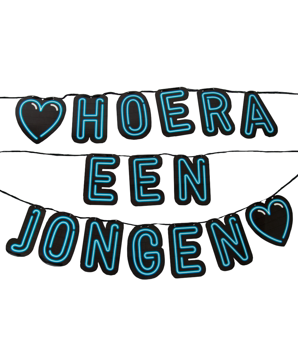 Neon Letterslinger Jongen