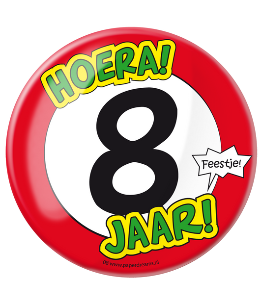 Button XL 8 jaar