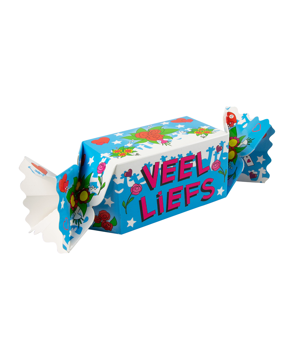 Snoepverpakking Veel Liefs