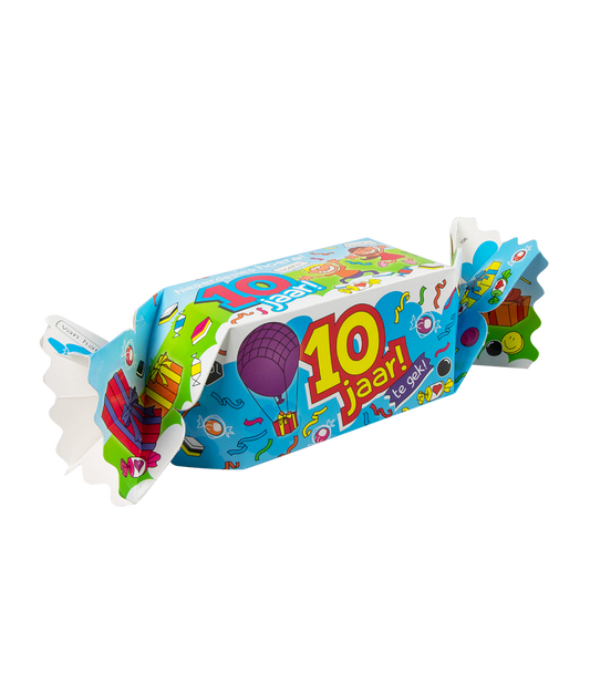 Snoepverpakking 10 jaar