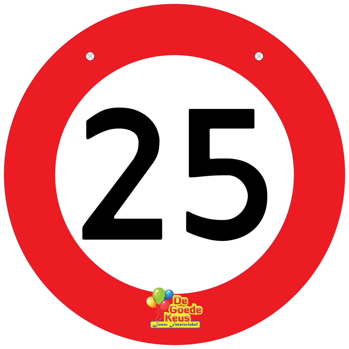 Banner 25 jaar
