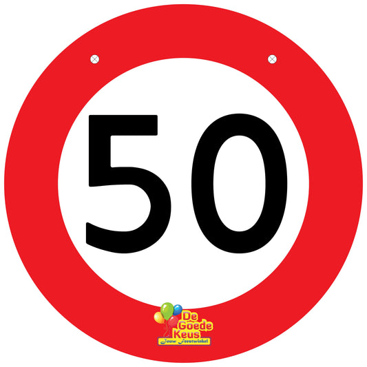 Banner 50 jaar