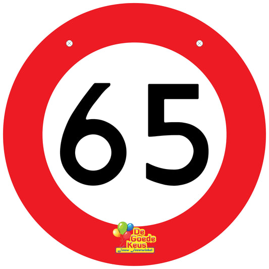 Banner 65 jaar