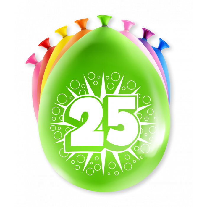 Ballonnen 25 jaar