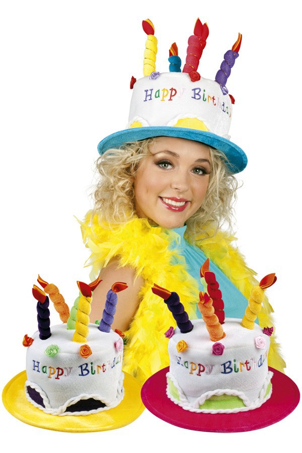 Hoed Taart Happy Birthday