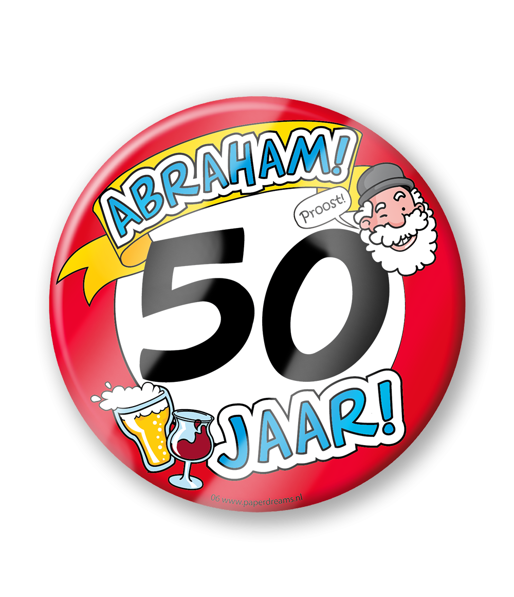 Bierviltjes Abraham 50 jaar