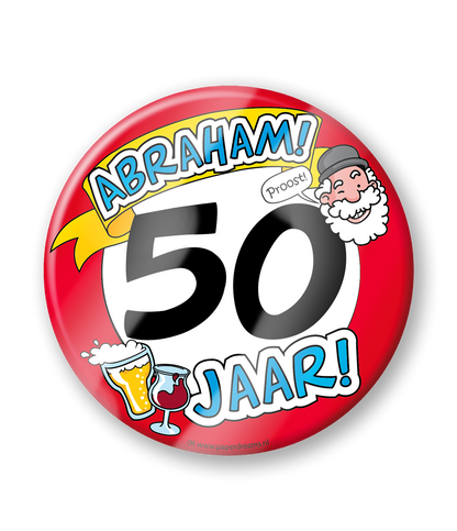 Bierviltjes Abraham 50 jaar