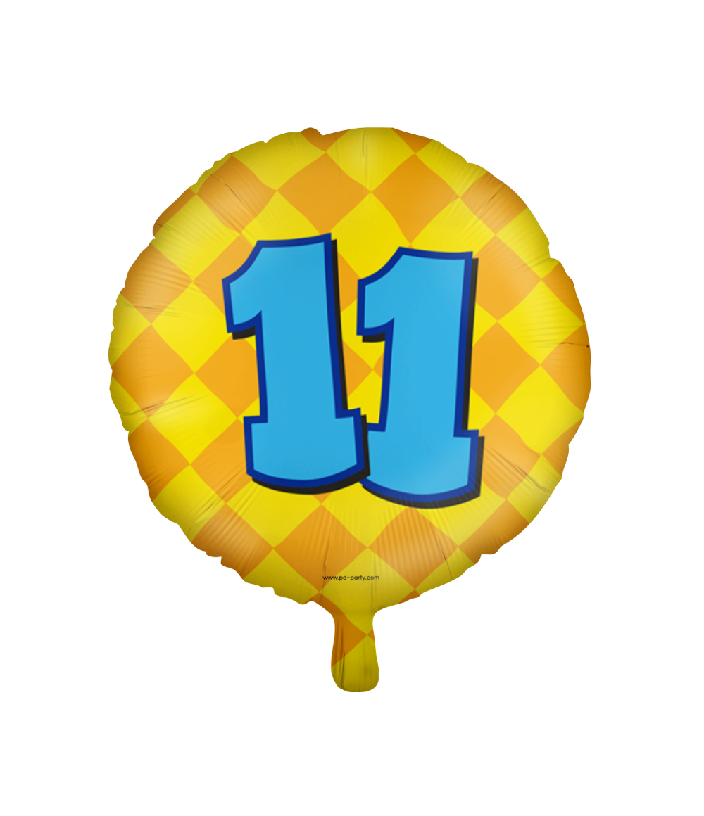 Happy Folieballon 11 jaar