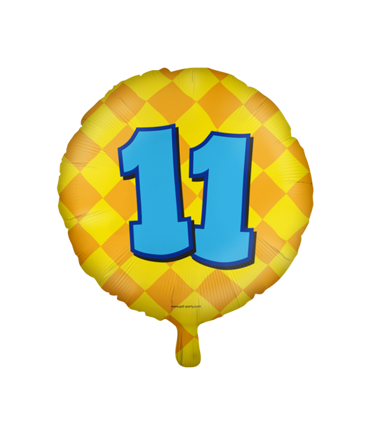 Happy Folieballon 11 jaar
