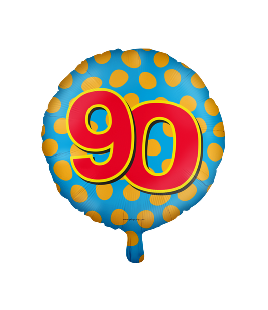 Happy Folieballon 90 jaar