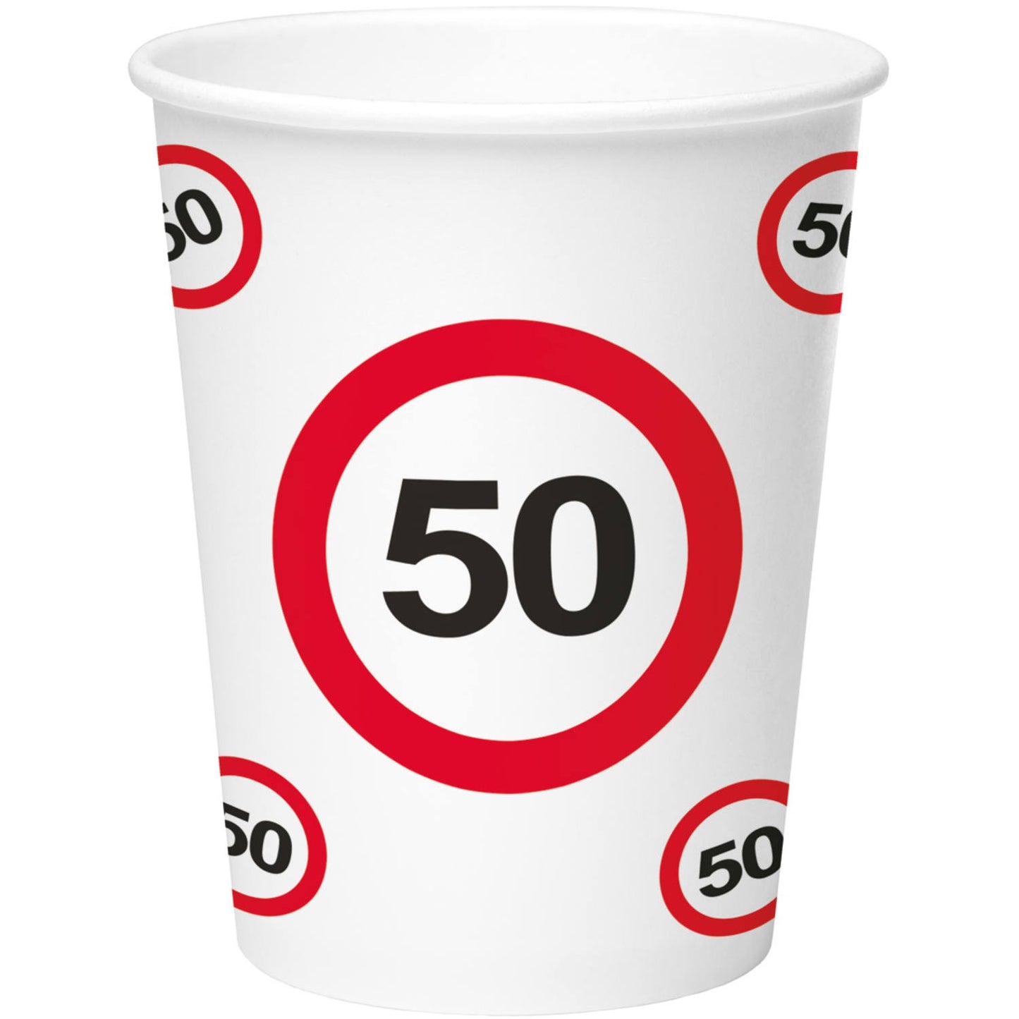 Bekers 50 Verkeersbord