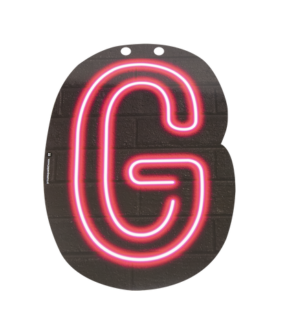 Neon Letter G