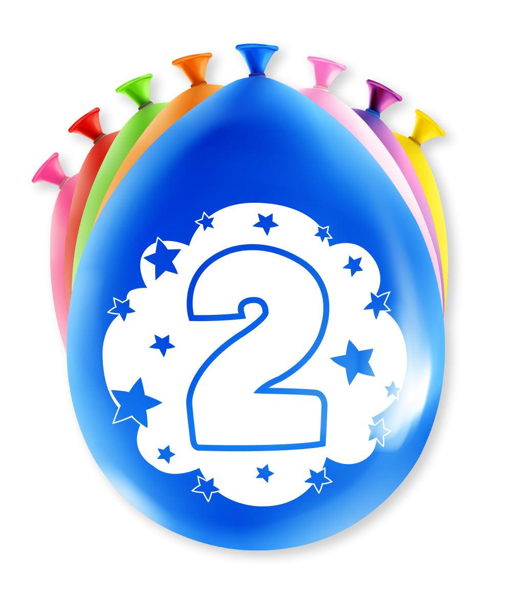 Ballonnen 2 jaar