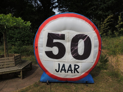 Verkeersbord Leeftijd of Jubileum