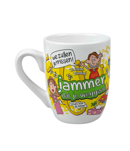 Mok Jammer dat je weggaat