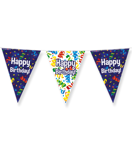 Vlaggenlijn Happy Birthday