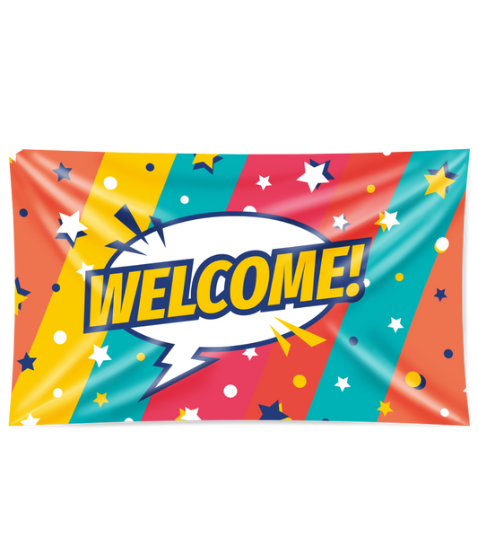 Gevelvlag Welcome XXL