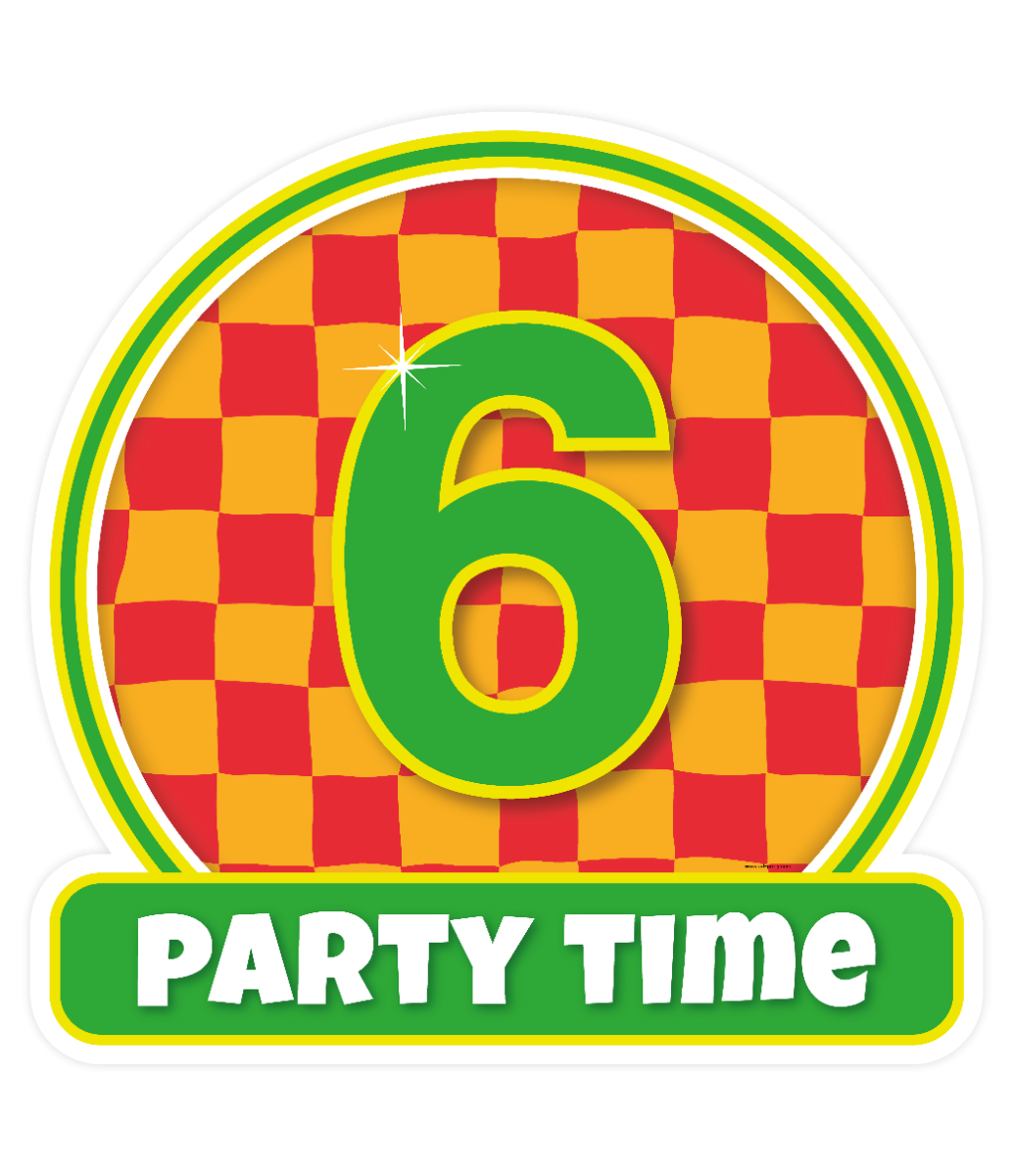 Huldeschild 6 jaar