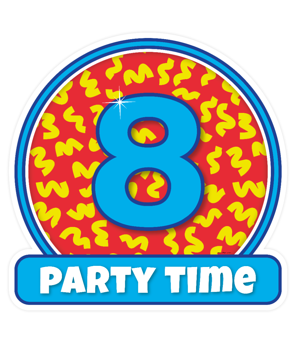 Huldeschild 8 jaar