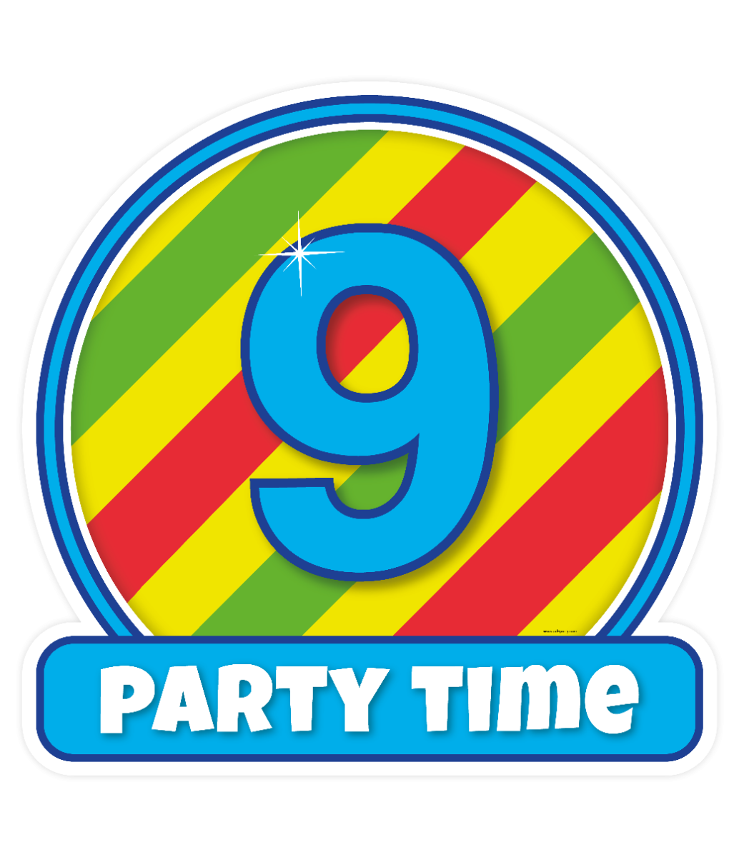 Huldeschild 9 jaar