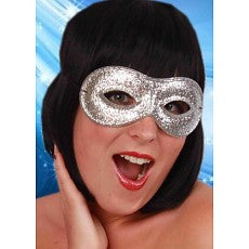 Oogmasker Farfalla Glitterzilver