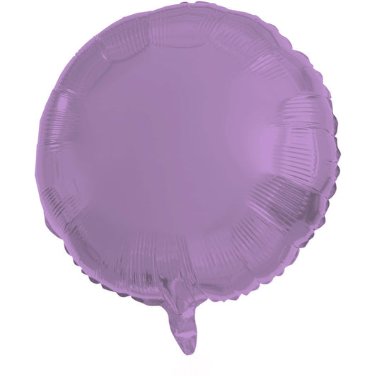 Folie ballon mat Paars rond