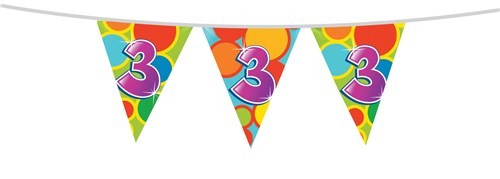 Vrolijke Vlaggenlijn 3 jaar