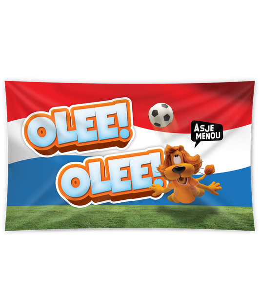 Loeki Gevelvlag XXL EK rood wit blauw