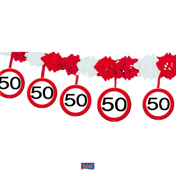Slinger 50 Verkeersbord