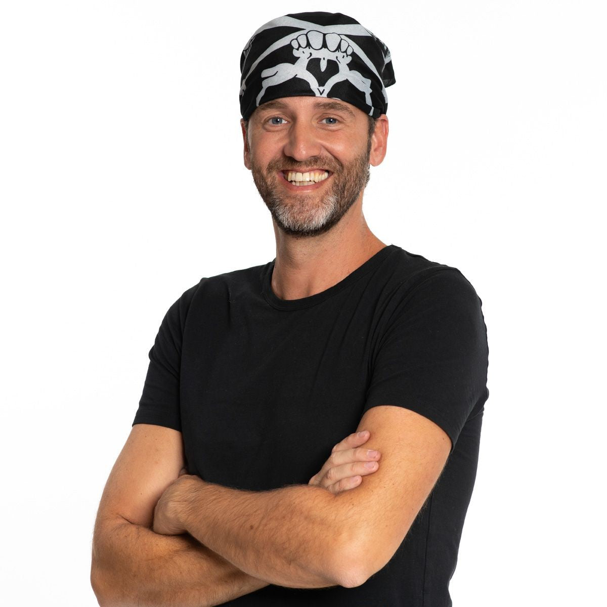 Piraten Hoofddoek Zwart
