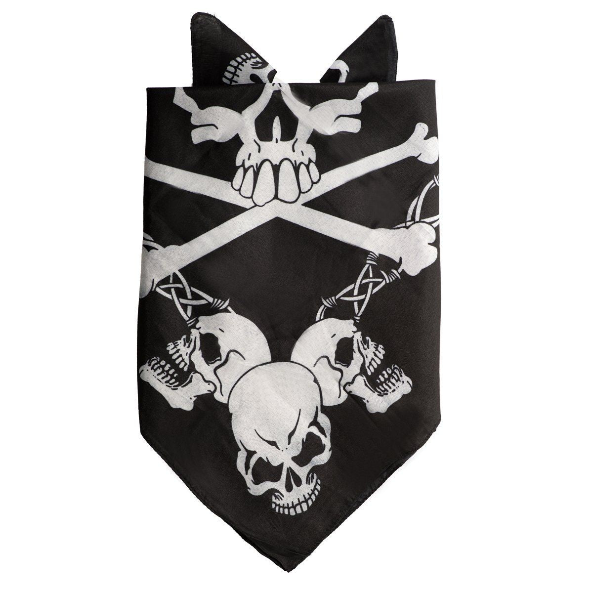 Piraten Hoofddoek Zwart