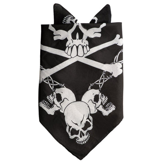 Piraten Hoofddoek Zwart
