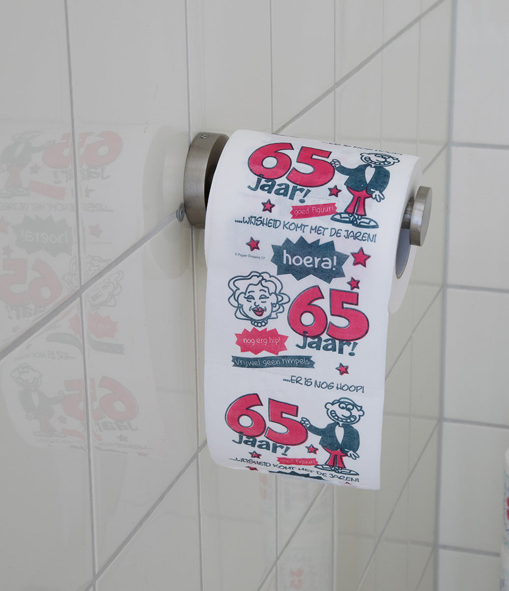 Toiletpapier 65 jaar