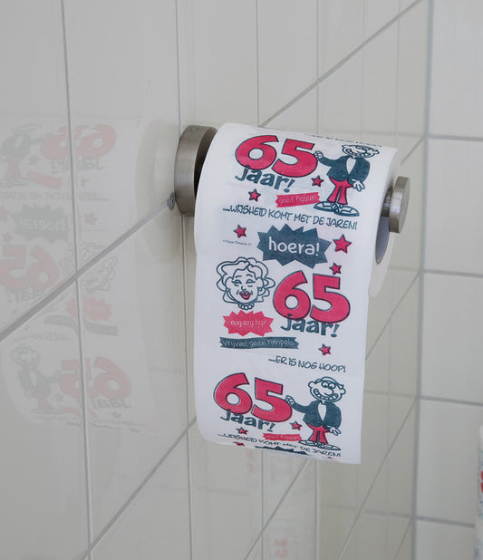 Toiletpapier 65 jaar