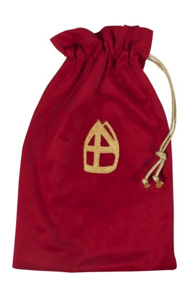 Sinterklaas Strooizak rood