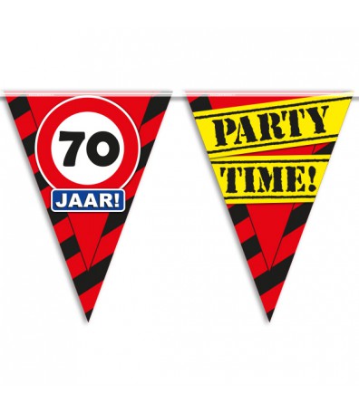 Vlaggenlijn 70 jaar Verkeersbord