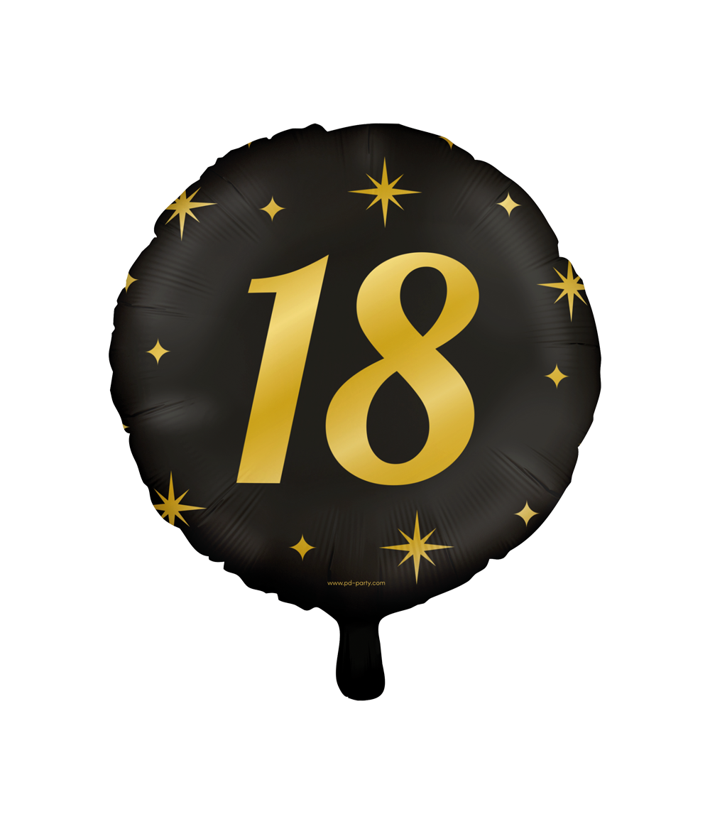Folieballon 18 jaar