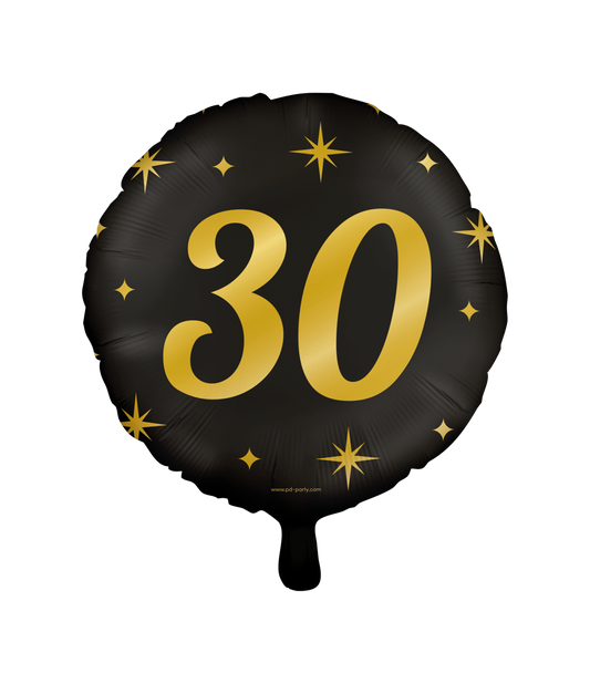 Folieballon 30 jaar