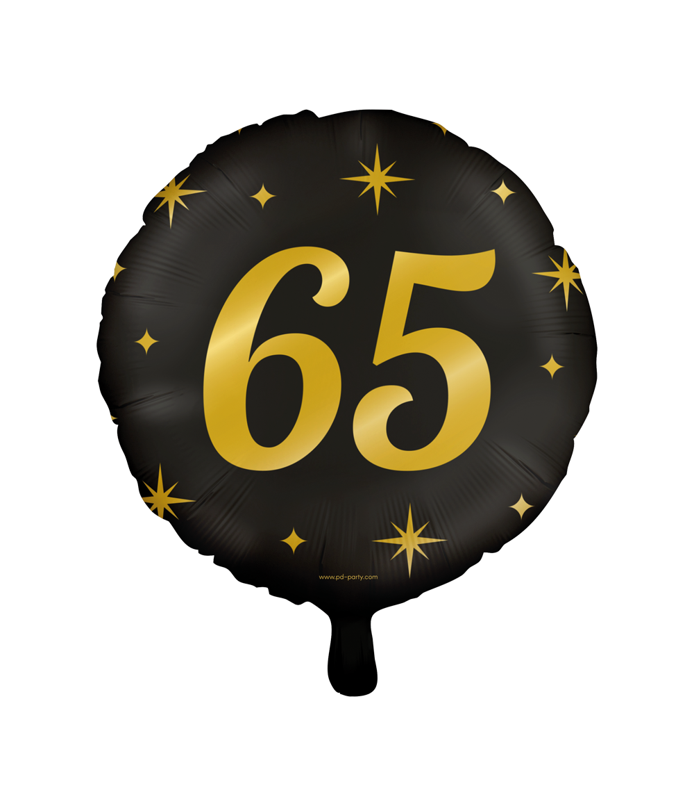Folieballon 65 jaar