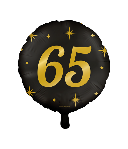 Folieballon 65 jaar