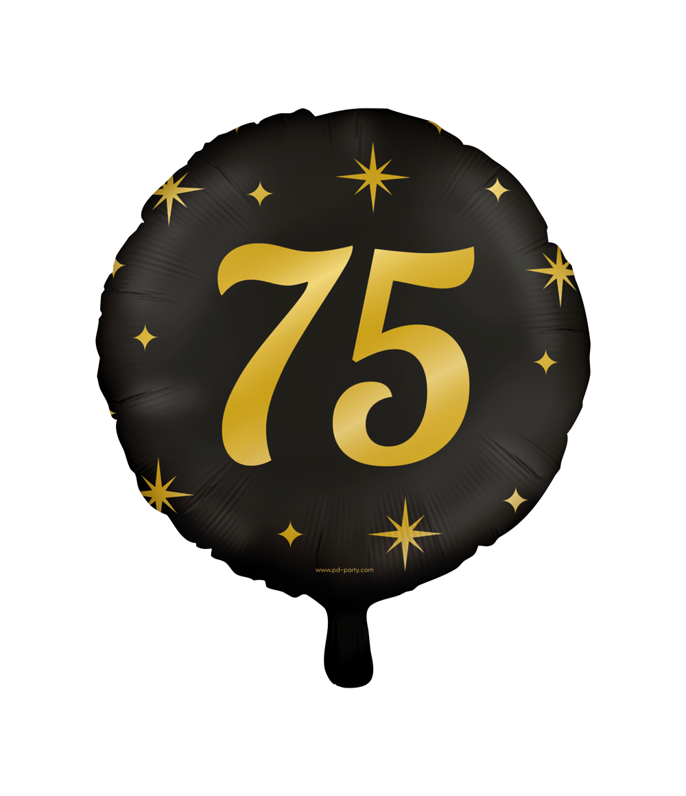 Folieballon 75 jaar