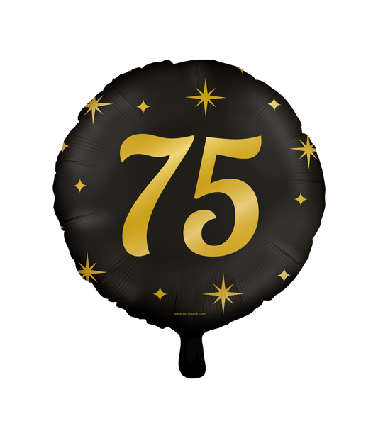 Folieballon 75 jaar